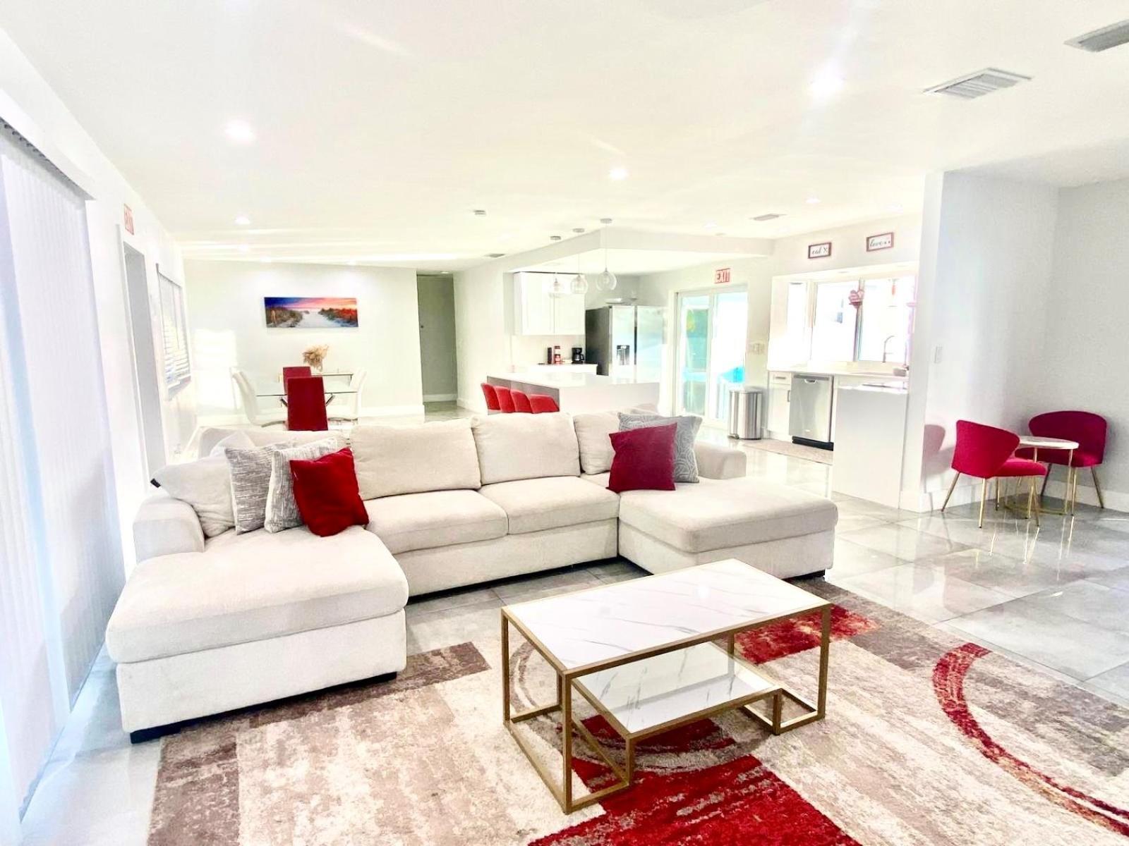 Luxurious & Modern Open Floor Plan Heated Pool Villa Hollywood Exteriör bild